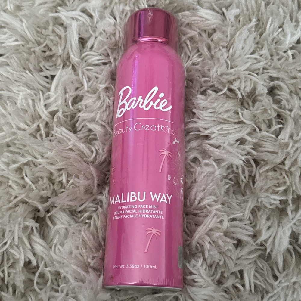 Beauty Creations Barbie Malibu Way Hydrating Face Mist, 3.38 oz (SEALED)